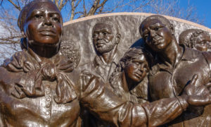 Harriet Tubman bronze statue