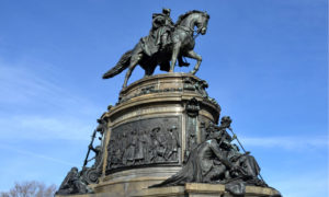 George Washington statue in Philadelphia