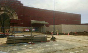 Mini-casino construction at the York Galleria mall