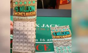 First top prize winner PA lottery $50 scratch-off