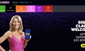 Wheel of Fortune Casino Bonus Code gets new users $2,500 deposit match and $25 no deposit bonus
