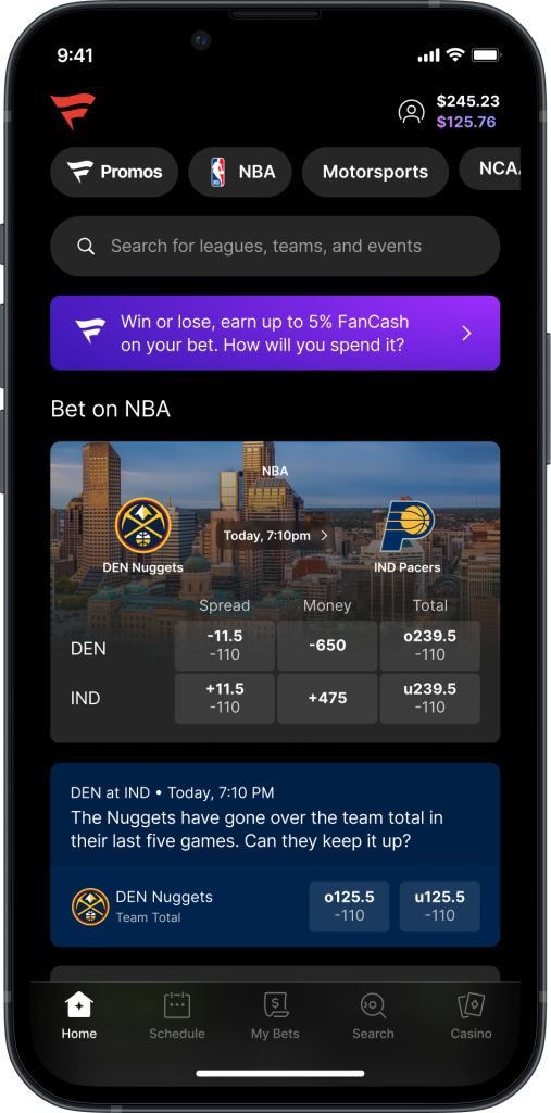 PA Welcomes Fanatics As Newest Online Gambling Operator