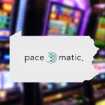Image showing the PA state outline featuring the Pace-O-Matic logo for a story about POM responding to Gov. Shapiros new budget proposal that includes the regulation of PA skill games.