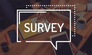 The word "survey" is in a talk bubble. PA TAP conducted a survey of 600 people that shows Pennsylvanians support "reasonable" skill games regulations.