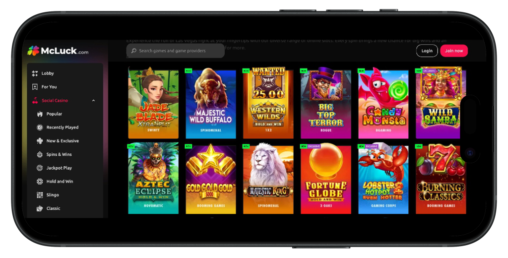 McLuck Social Casino Review | Get 2.5 Free SC with McLuck Bonus