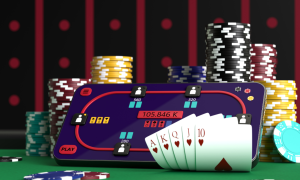 online poker changes coming table with phone cards and chips