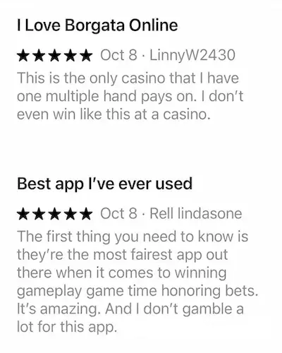 Borgata Online Casino reviews