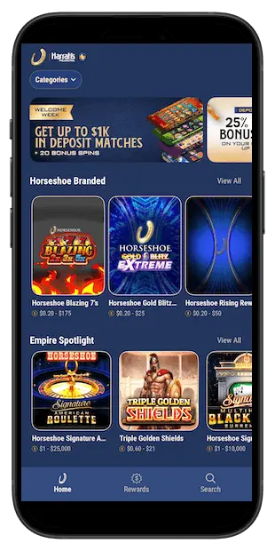 Horseshoe Online Casino app