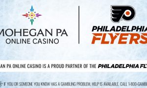 mohegan and the flyers struck a partnership deal.