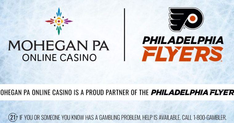 mohegan and the flyers struck a partnership deal.
