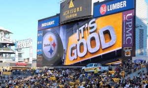 Acrisure Stadium ranked fourth among NFL stadiums in fan sports wagering engagement in 2025.