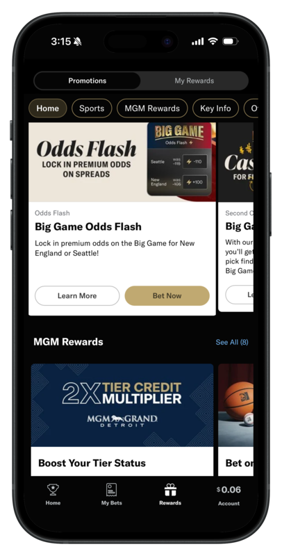 BetMGM Sportsbook Promotions