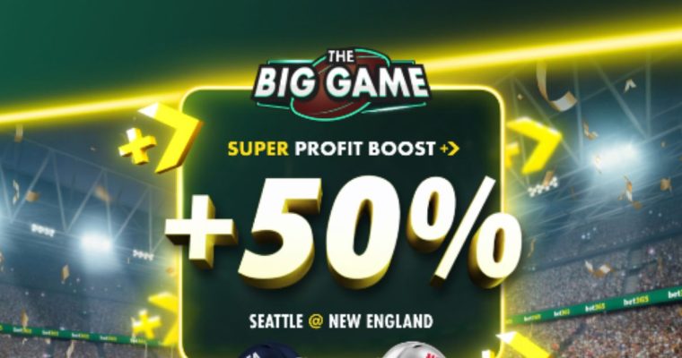 Bet365 is offering several promos for the Big Game.