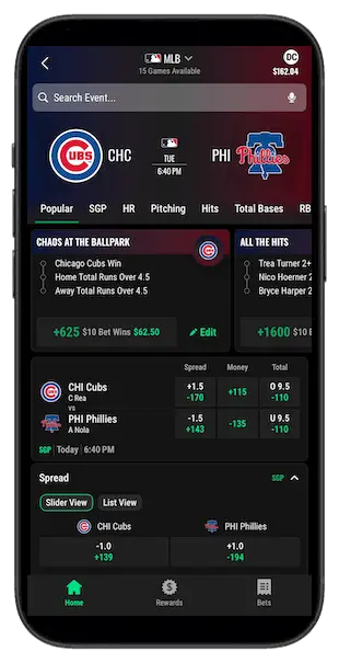 Caesars Sportsbook app
