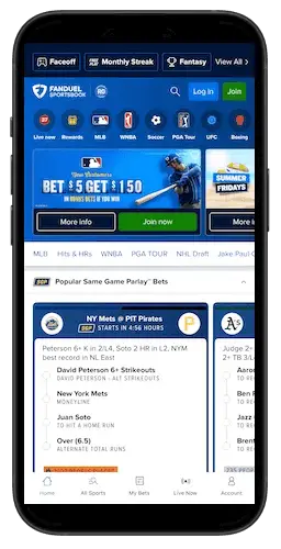 FanDuel Sportsbook app