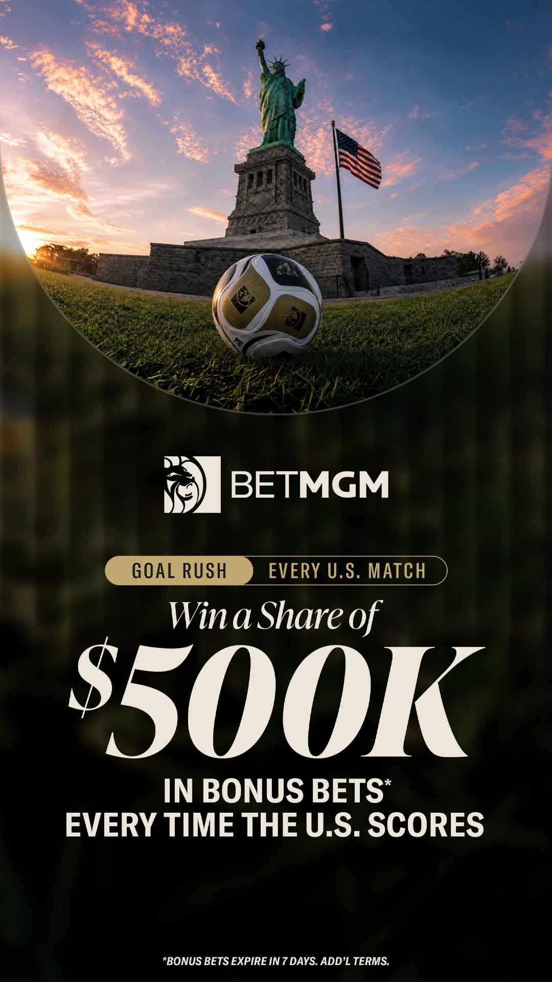 BetMGM Sportsbook World Cup Goal Rush