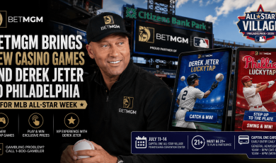 BetMGM Jeter Phillies All Star Promo