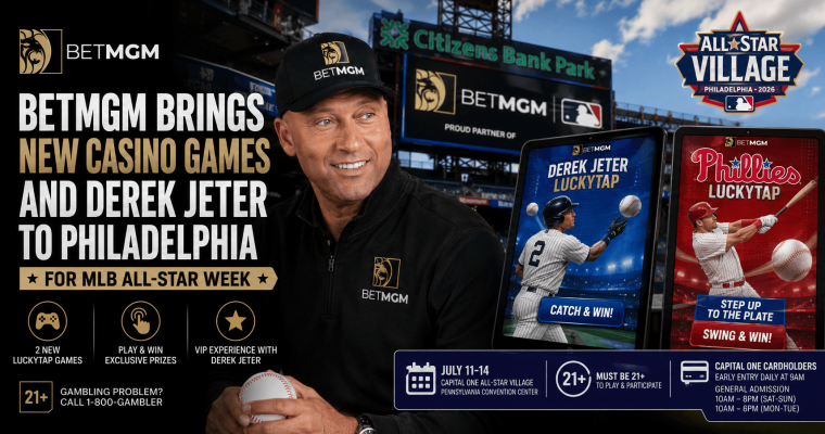 BetMGM Jeter Phillies All Star Promo