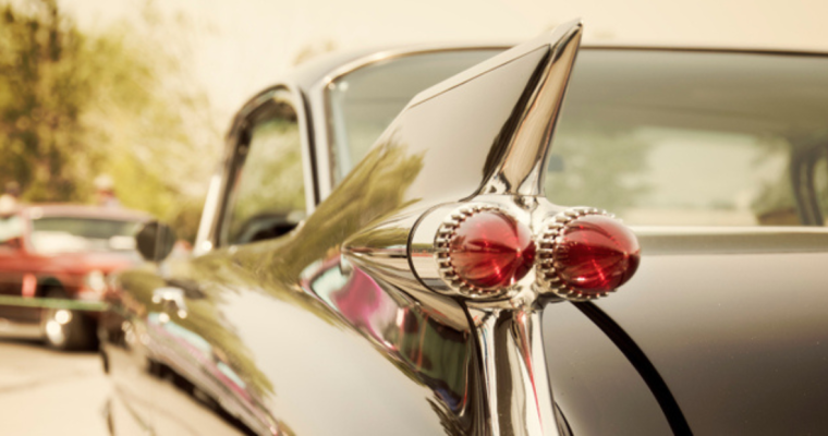 Classic Cars In A Show