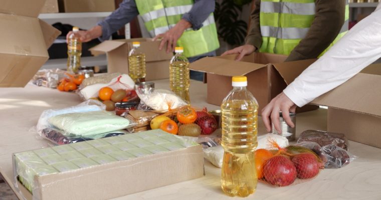 Rivers Casino employees participated in an annual volunteer event with a Pittsburgh food bank