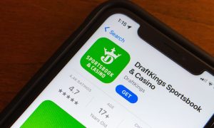 Lightning Link High Stakes slot game icon on the DraftKings Casino app