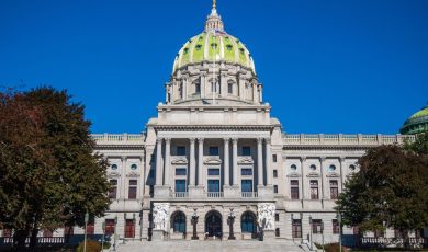 Pennsylvania State Capitol building, home of the House of Representatives