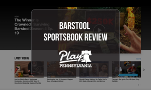 Barstool Sportsbook Review featured image showing the sports media platform and latest videos for the PlayPA Pennsylvania review