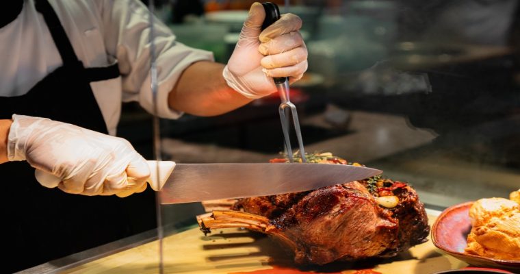 The Prime Rib menu spans steakhouse staples and seafood