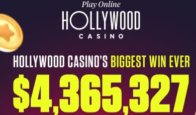 A Pennsylvania Hollywood Casino player turned a $5.10 bet into a $4.36 million DropZone jackpot.