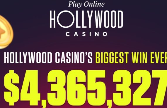 A Pennsylvania Hollywood Casino player turned a $5.10 bet into a $4.36 million DropZone jackpot.